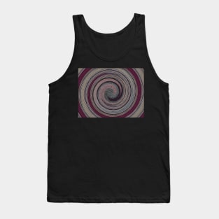 purples and blues vibrant modern swirls Tank Top